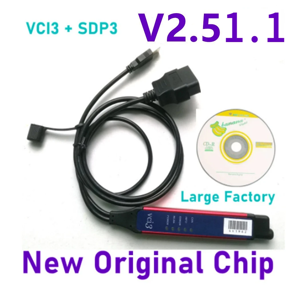 

2022 SDP3 2.52.3 VCI3 SCAN Trucks Heavy Duty Diagnosis Wifi OBDII Scanner for Scania VCI-3 Diagnostic Tool 2.51.3