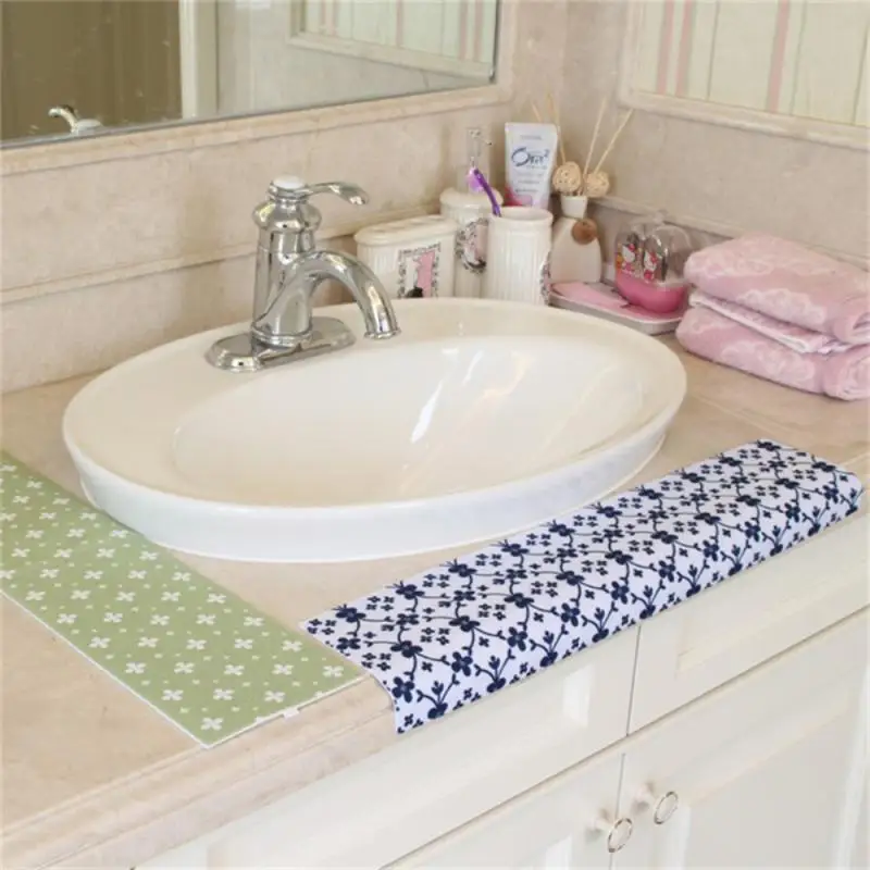 

Electrostatic Adhesive Hygroscopic Stickers Washable And Reusable Printed Suede Surface Waterproof Sticker Kitchen Sink
