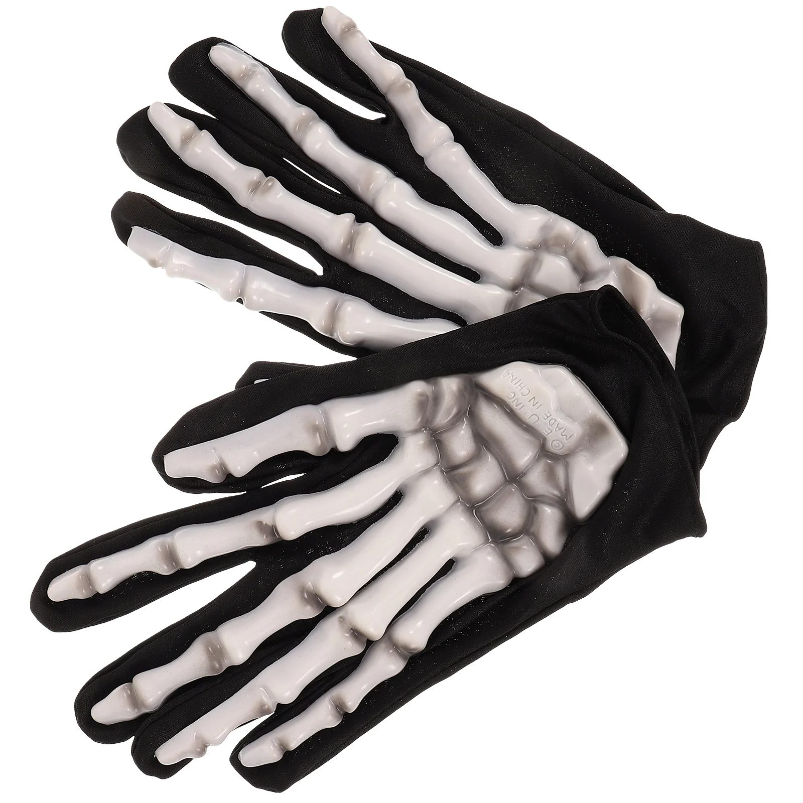 

1 pair of Halloween Gloves Party Decorative Gloves Scary Pattern Gloves