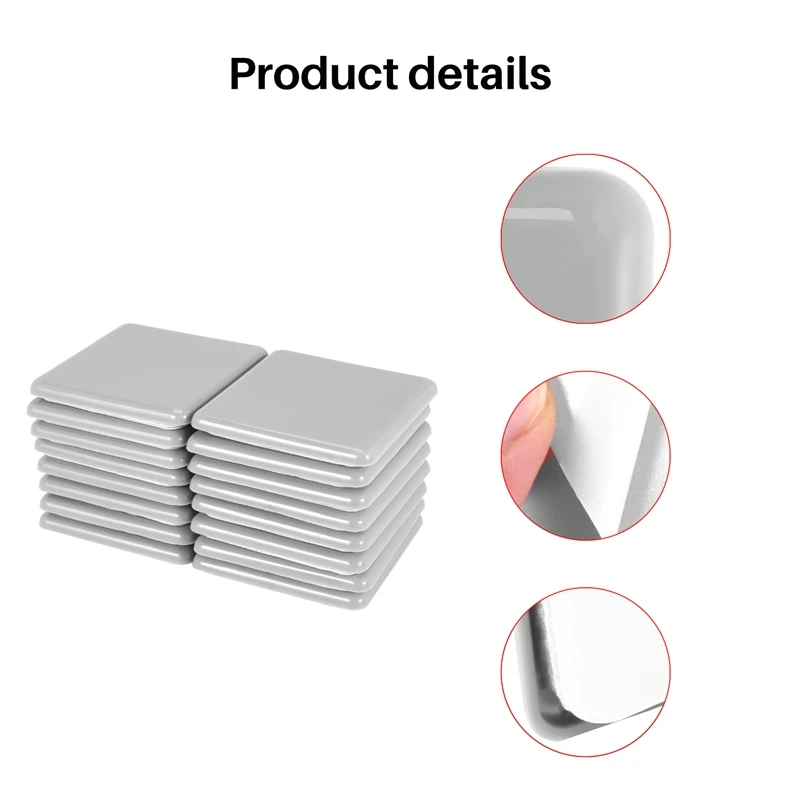 Squer Furniture Sliders Reusable Glider Moving Pad For Easily Heavy On The Floor Carpet Surface