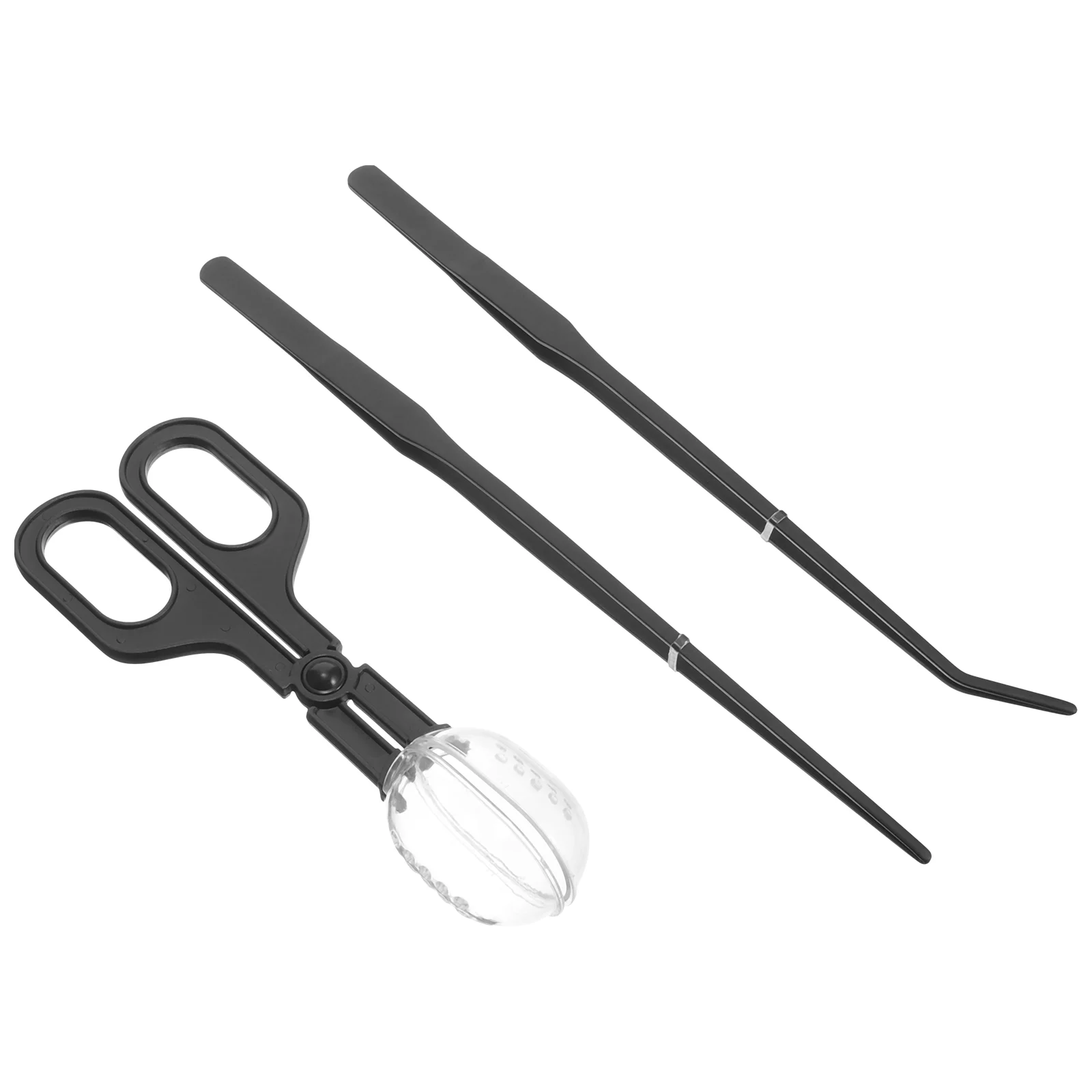 

Small Animals Tweezer Multi-functional Insects Catcher Inserts Tweezers Multipurpose Outdoor Cleaning Tool Reptile