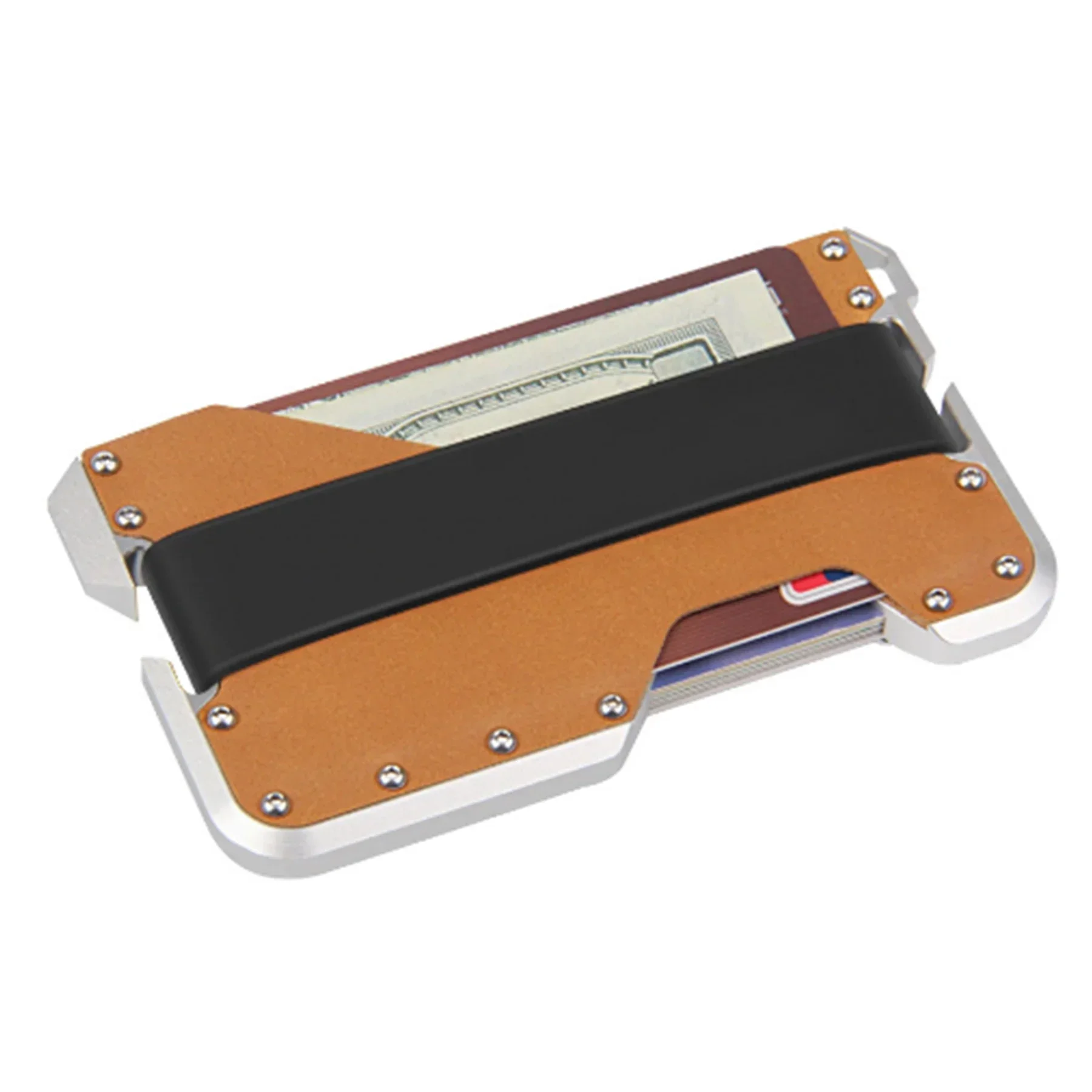 МУЖСКИЙ тонкий минималистичный кошелек для мужчин — блокировка RFID кожаный