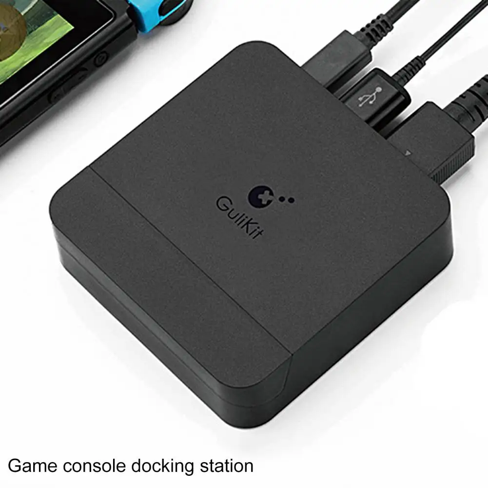 

Gulikit NS05 Portable Dock for Switch Docking Station with USB-C PD Charging Stand Adapter USB 3.0 Port for Nintendo Switch OLED