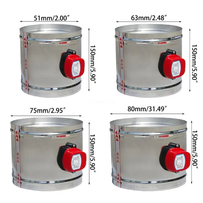 Регулируемые моторизованные клапаны управления воздушными потоками