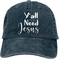 yall need jesus hat %ef%bc%8cadjustable jesus lover baseball hat unisex washable cap trucker cap