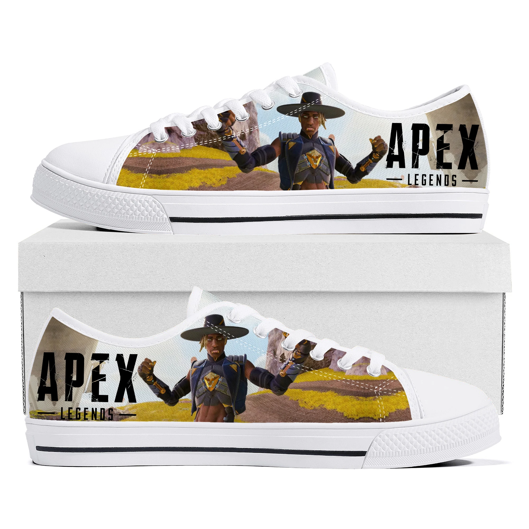 

Apex Legends Seer Low Top Sneakers Hot Cartoon Game Womens Mens Teenager High Quality Canvas Sneaker Couple Custom Built Shoes