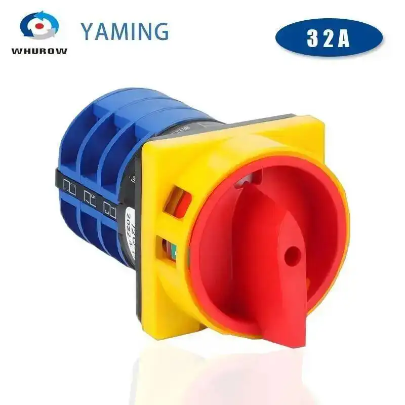 

Электрический переключатель Whurow YMW26-32/3GS 32A 690V 3 позиции