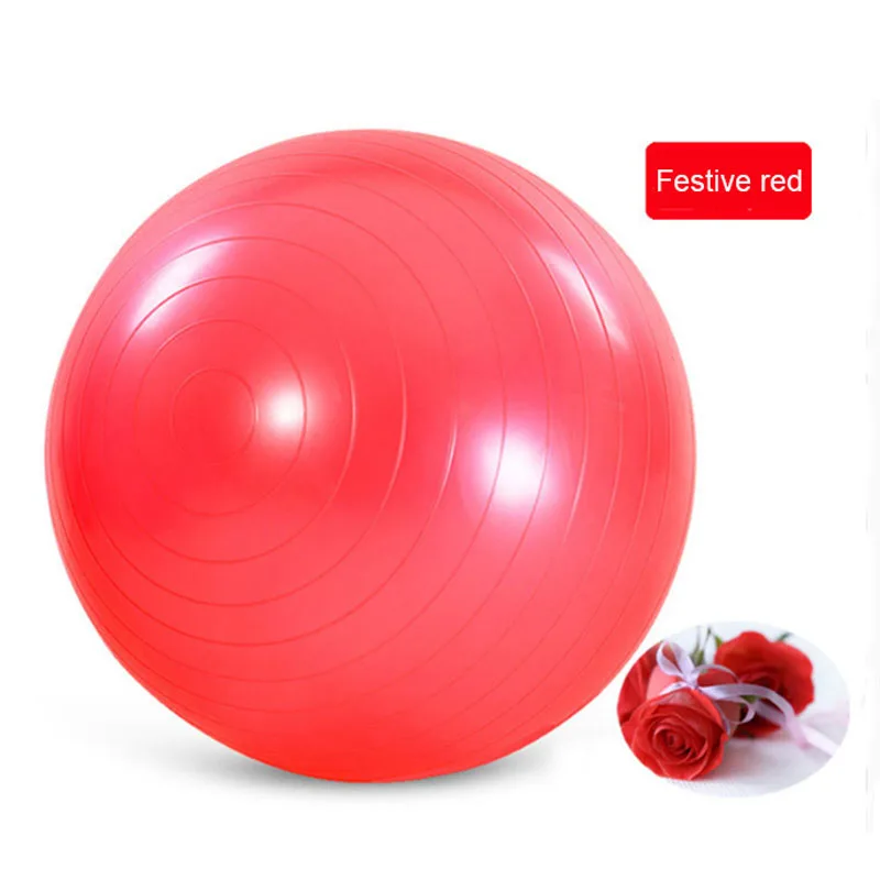 Противоскользящий тренировочный мяч для пилатеса с насосом физиотерапии