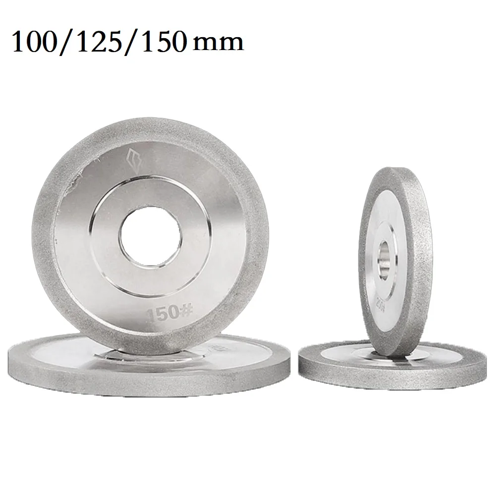 

4/5/6Inch Diamond Grinding Wheel Disc 150 200 Grit For Grinding Hard Alloy Tungsten Steel Milling Cutters Polishing Wheel