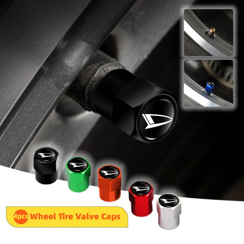 4 шт. колпачки для клапанов автомобильных колес декоративные стержней Daihatsu Yrv Scion
