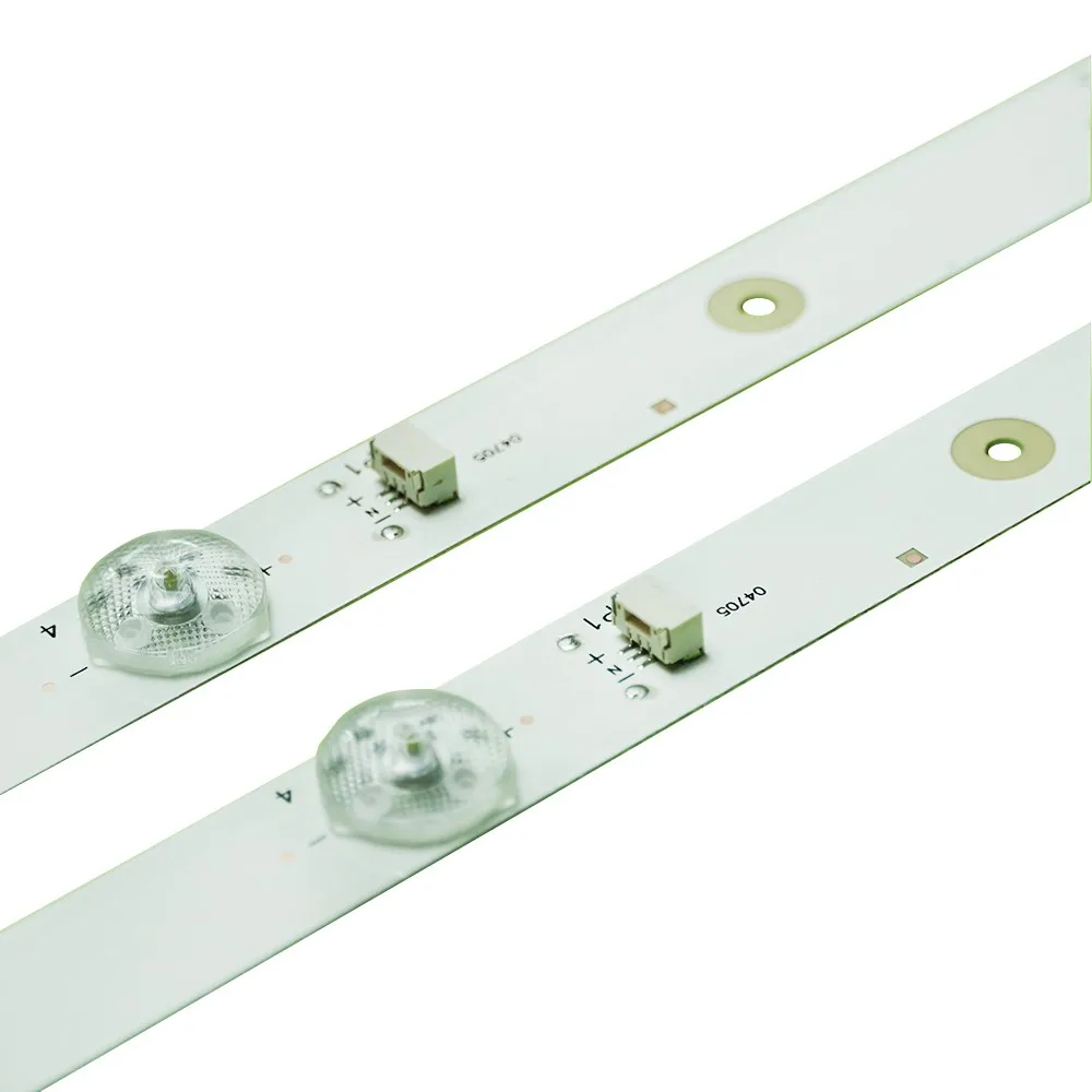

2PCS/set 56CM 6LED*6V New LED Strip For TV L32F3301B L32P1A 4C-LB3206-HR03J HR01J 32D2900 32HR330M06A5 V5 32HR330M06A8 V1