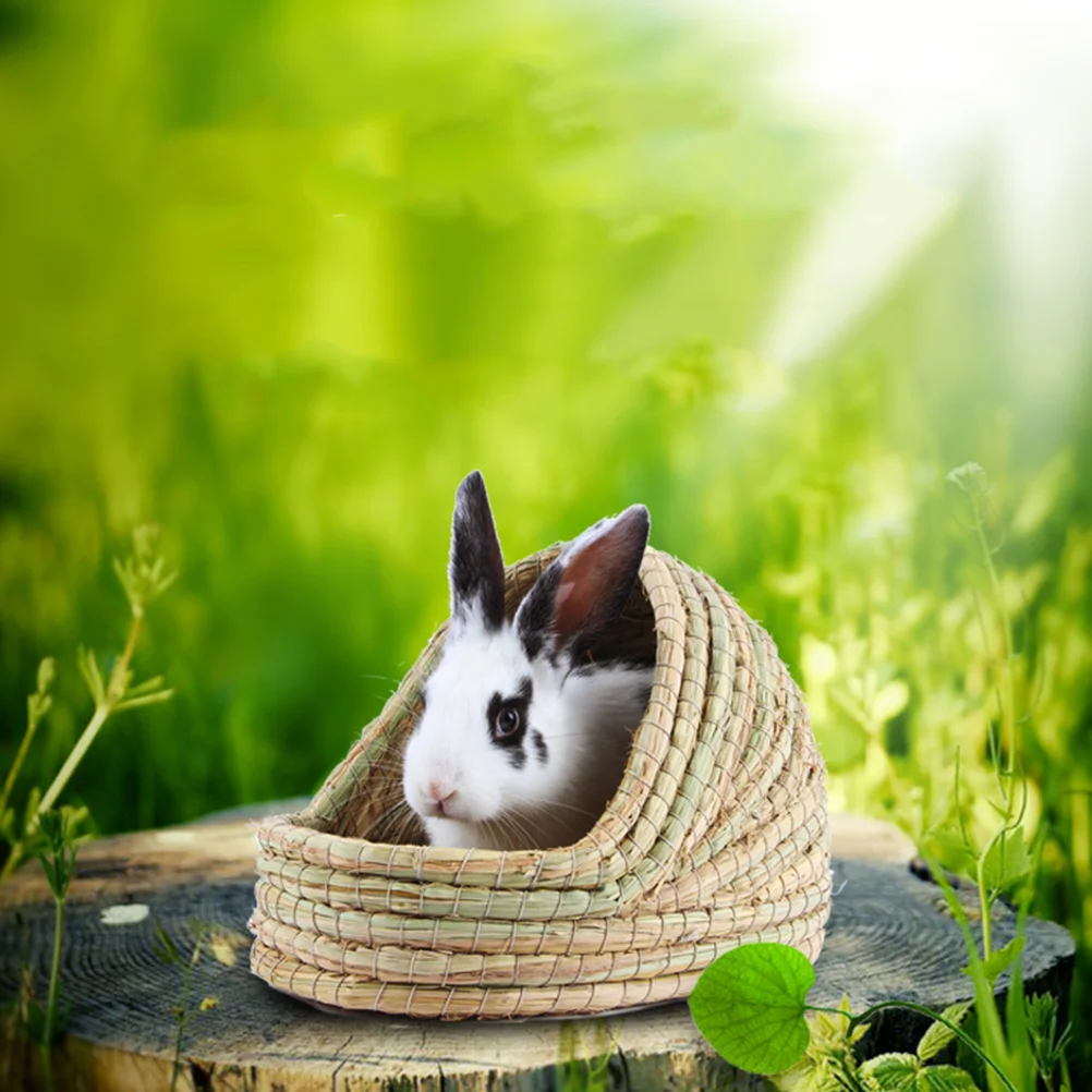 Кроличье гнездо клетка для хомяка домики и убежища песчанка кролик аксессуары