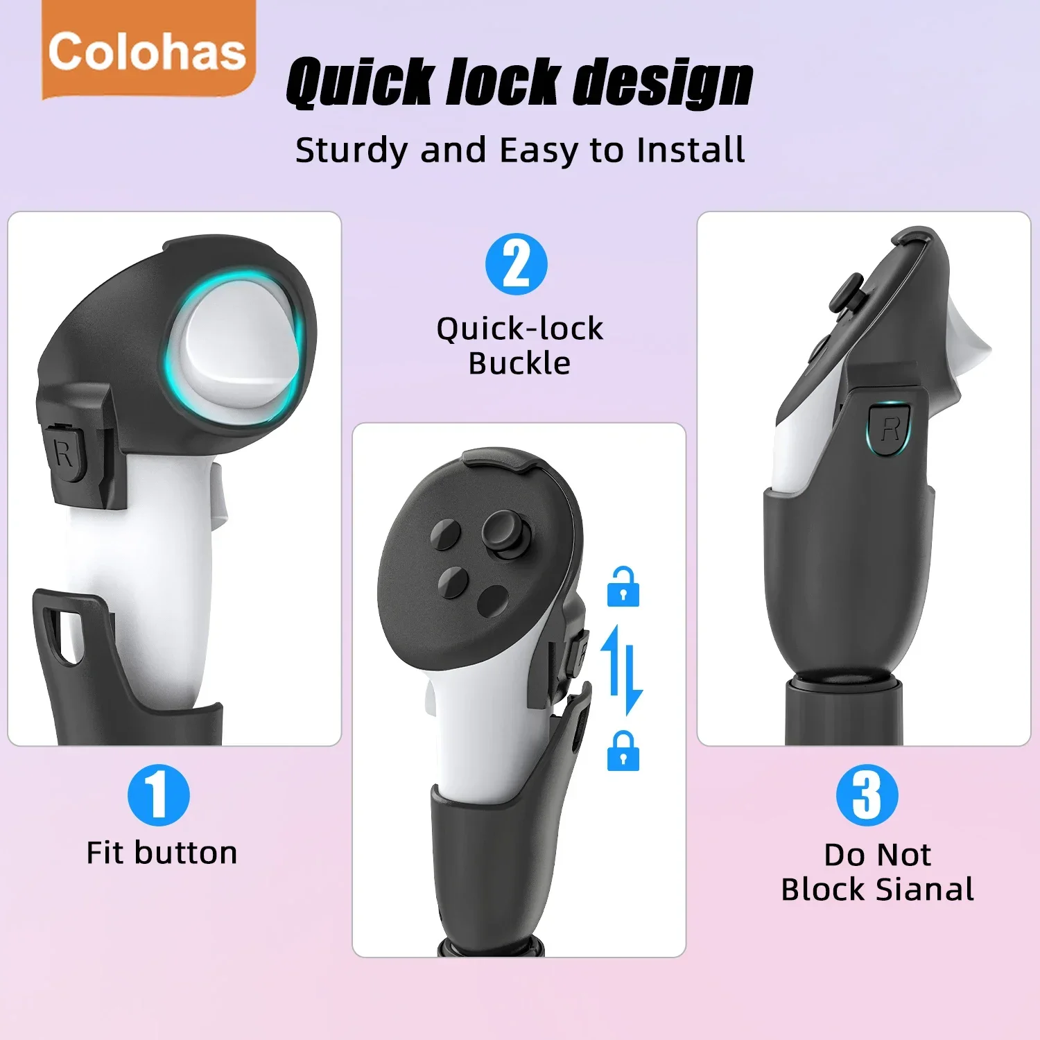 Контроллеры виртуальной реальности длинная ручка двойная для Meta Quest 3 меч