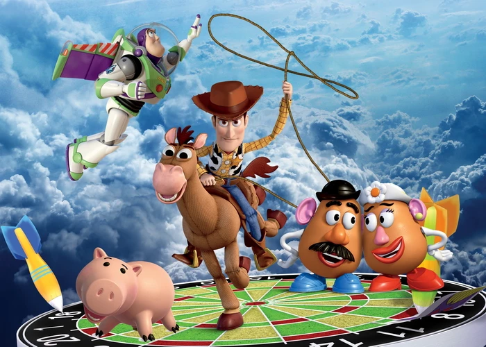 Фон для студийной фотосъемки История игрушек |