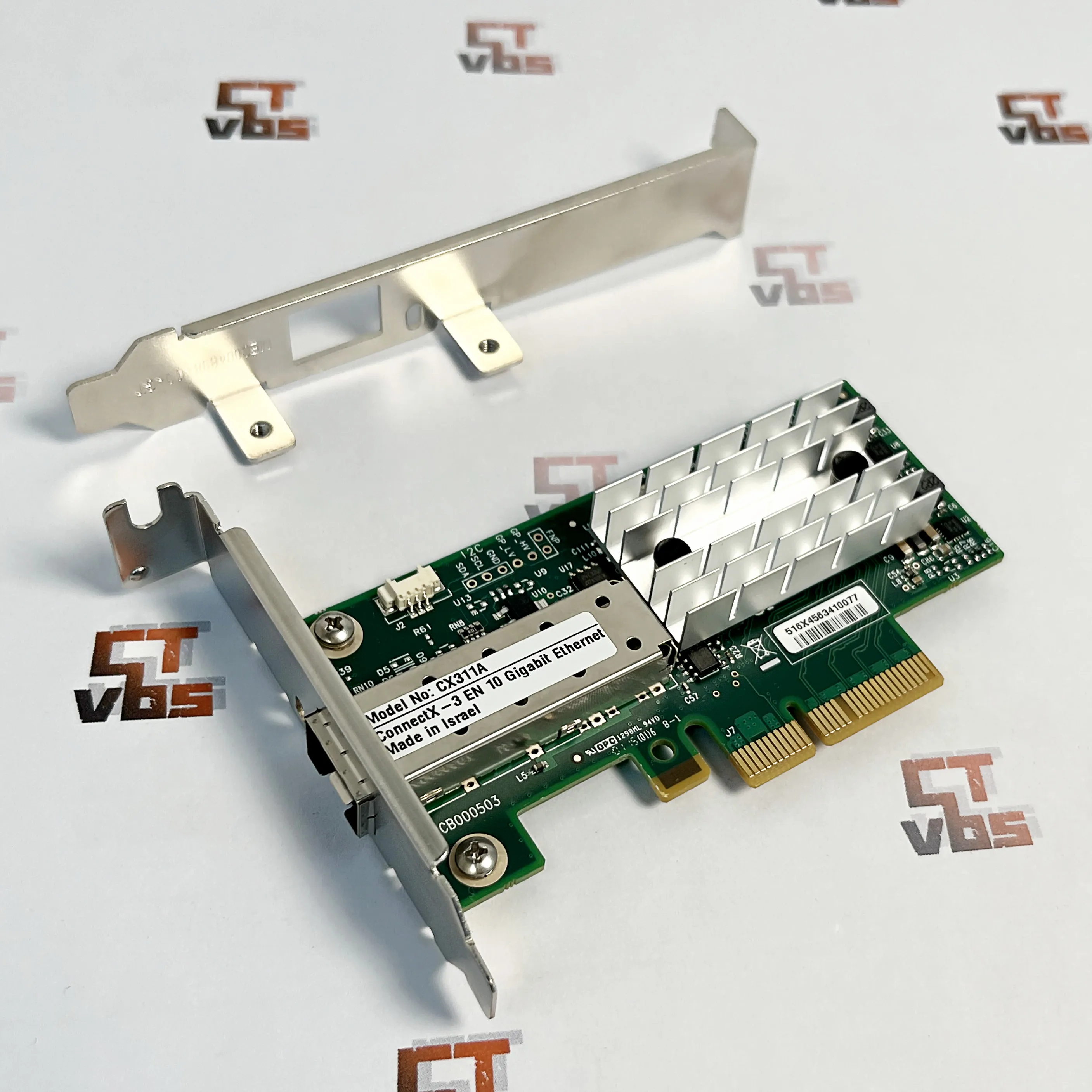 Mellanox MCX311A-XCAT ConnectX-3 EN 10G Ethernet CX311A 10GbE SFP+ PCIe NIC Server Adapter