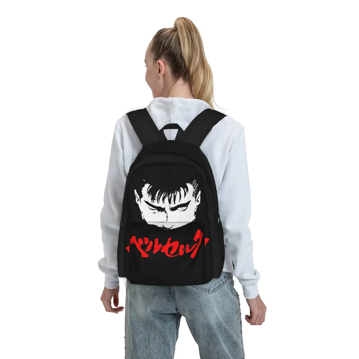 Рюкзак Berserk для женщин и мальчиков модный детский школьный ранец с героями аниме