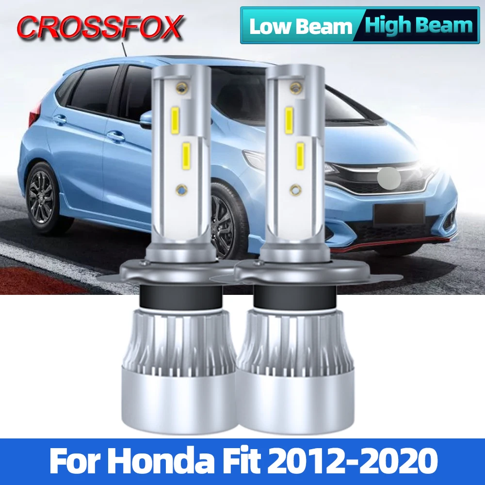 

H4 Led Lights 12000LM CSP 1860 Chip 6000K White Auto Car Headlights Bulbs High Low Beam Headlamps For Honda Fit 2012-2020