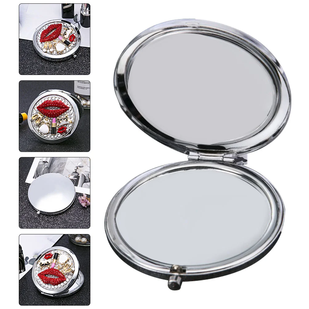 

Folding Vanity Mirror Simple Modeling Exquisite Makeup Double-sided Compact Make-up