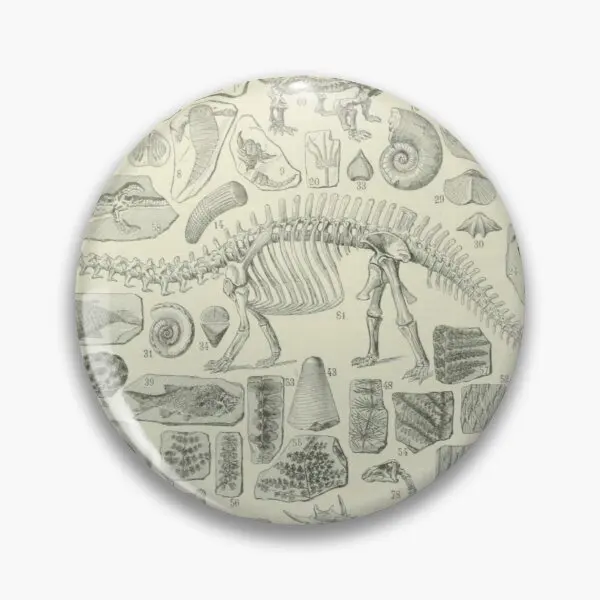 

Fossil Chart Soft Button Pin Cartoon Creative Collar Badge Cute Metal Hat Jewelry Clothes Lover Lapel Pin Funny Fashion Decor