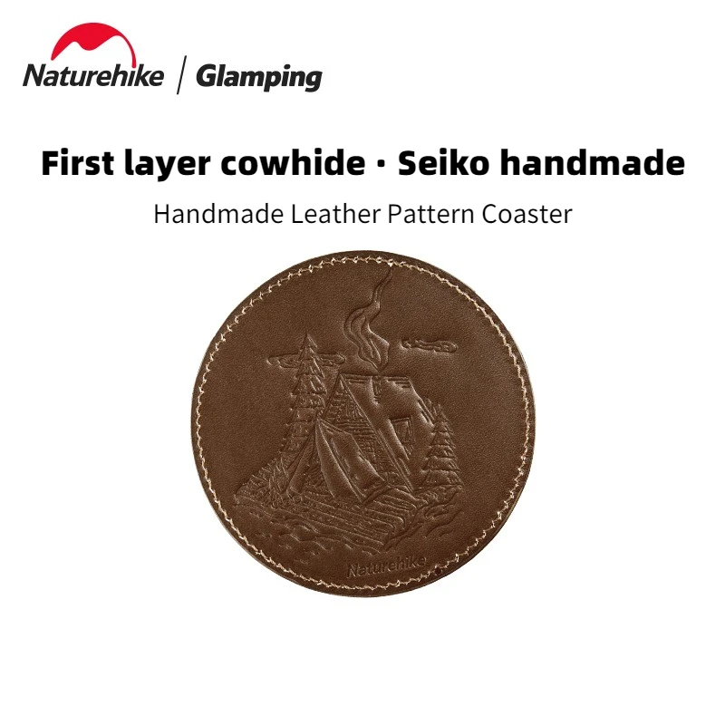 

Naturehike Coaster Handmade Copper Printing Waterproof Cork Wood Outdoor Travel f Cup Cushion Drink Mat Camping Style 100x4mm