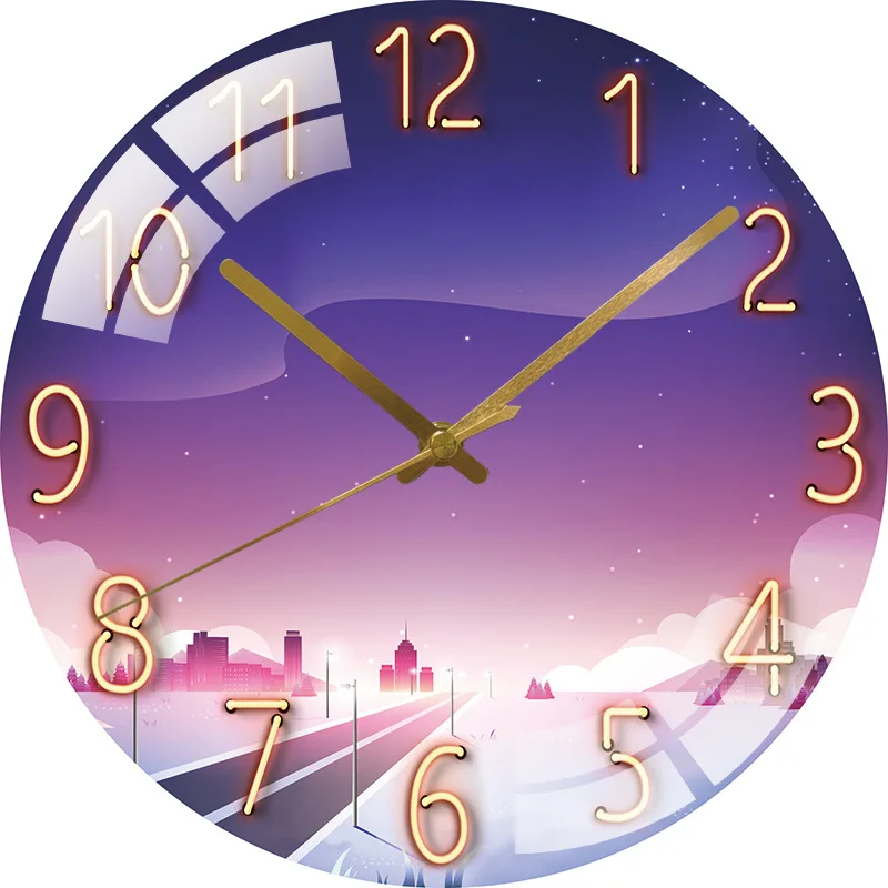 

30Cm Large Format Wall Clock Modern Design Stylish Mirror Decorative Quartz Timepiece Living Room Kitchens Decor Free Shipping