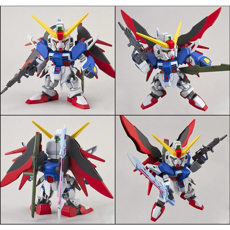 

Bandai Gundam Sdex Bb Wing Gundam Gunpla Red Heresy Fate ПВХ экшн-фигурка Коллекционная сборная настольная декоративная модель подарок