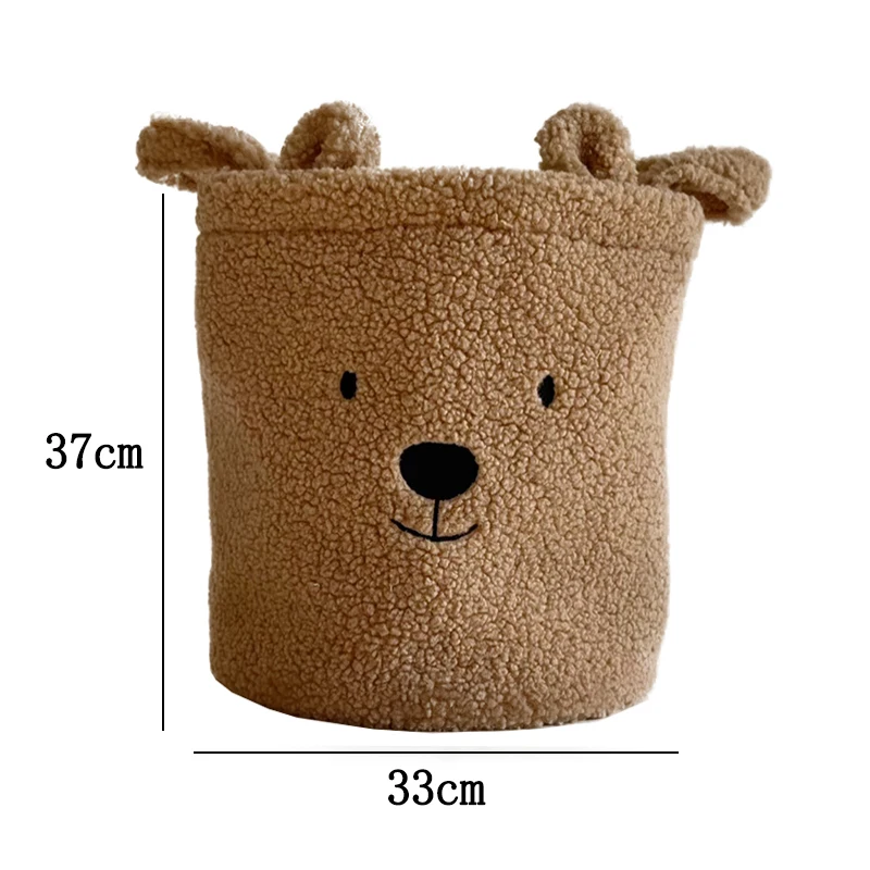 

Складная корзина для игрушек Teddy Bear из полиэстера