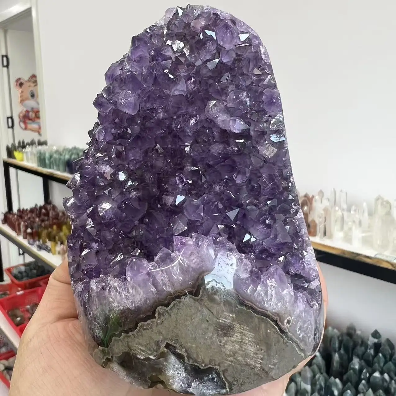 Аметистовый кварцевый кластер ACSDVOCATE