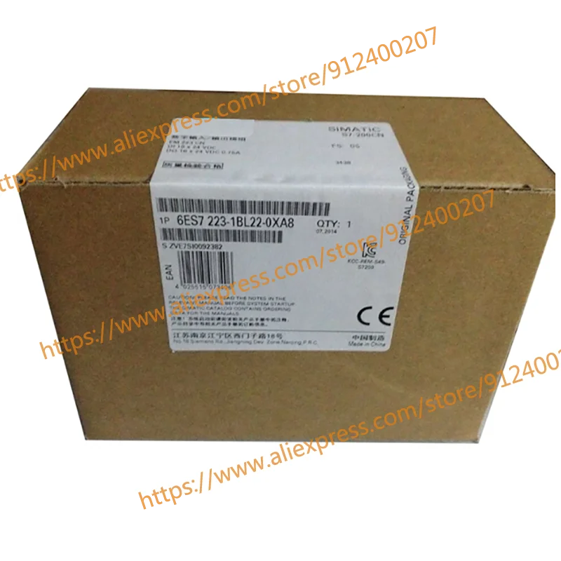 

Продаем только новые оригинальные 6ES7 223-1BL22-0XA8 6ES7223-1BL22-0XA8