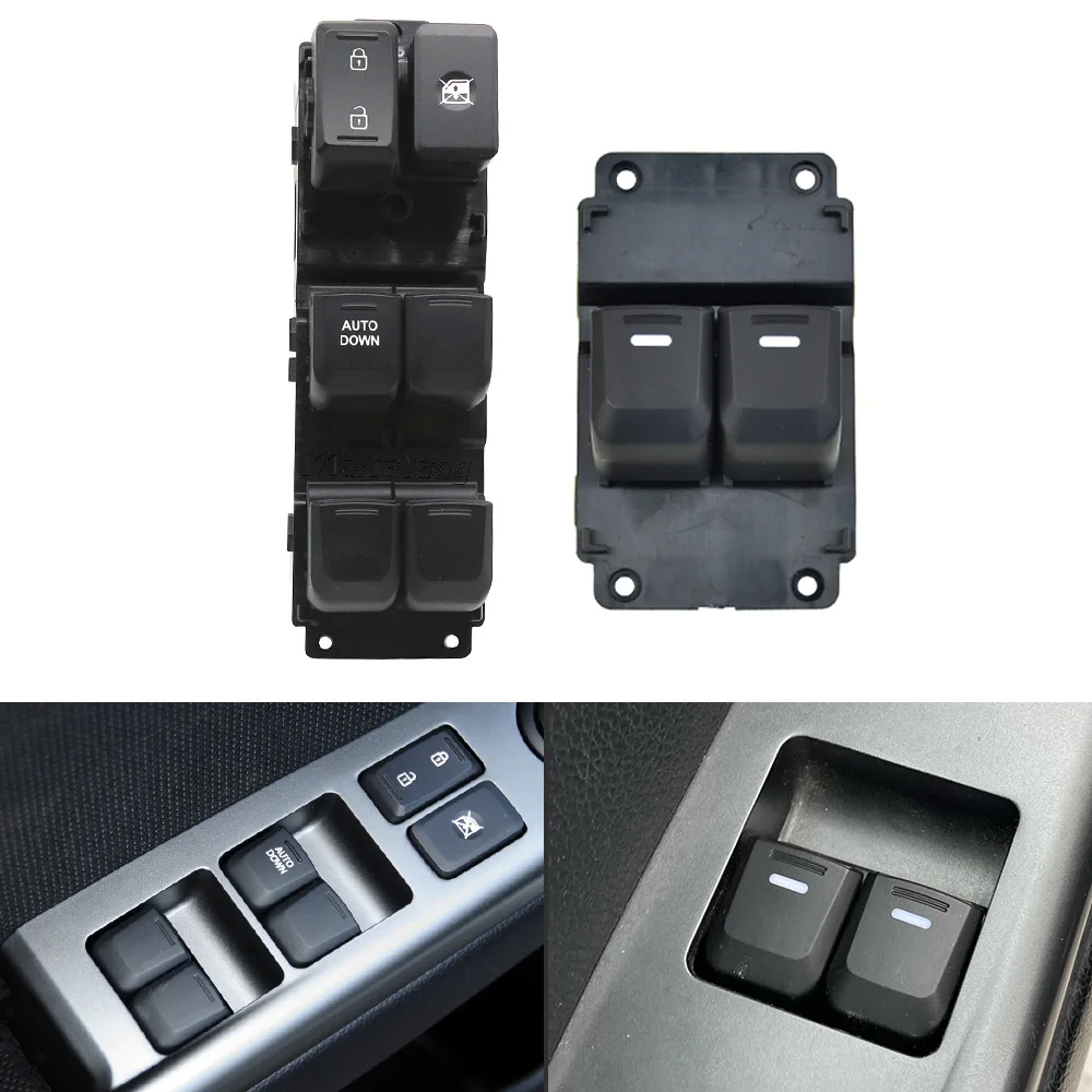 

For Kia Rio K2 (4 Door) 2011-2016 Rio 3 (2 Door) Electric Power Window Master Control Switch Button 93570-4X000 935704X000