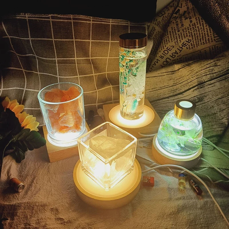 Деревянная подставка для украшения 1/2/4 шт