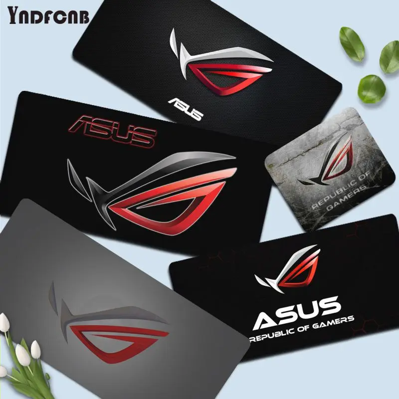

Logo of ASUS Custom Skin Office Mice Gamer Soft Mouse Pad Size for large Edge Locking Speed Version Game Keyboard Pad