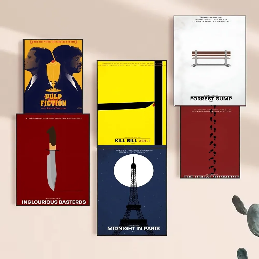 1 шт. хит продаж винтажный минималистичный постер из целлюлозы с фильмом