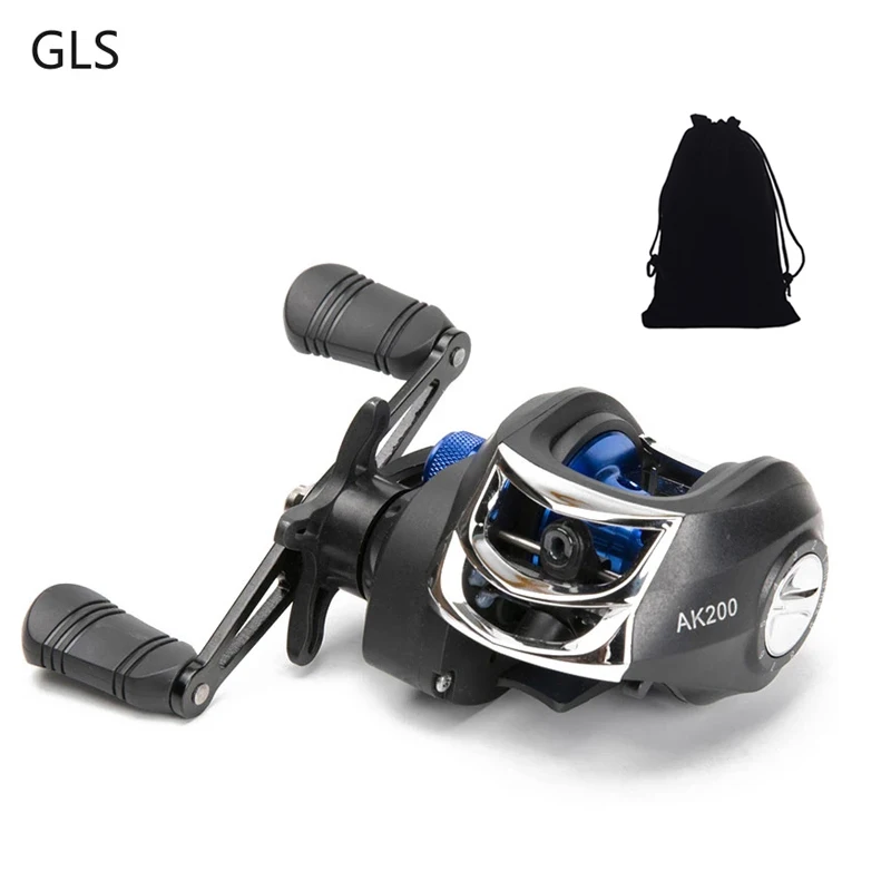 2022 New AK200 7.2:1 High Speed Fishing Reel Left Right Hand