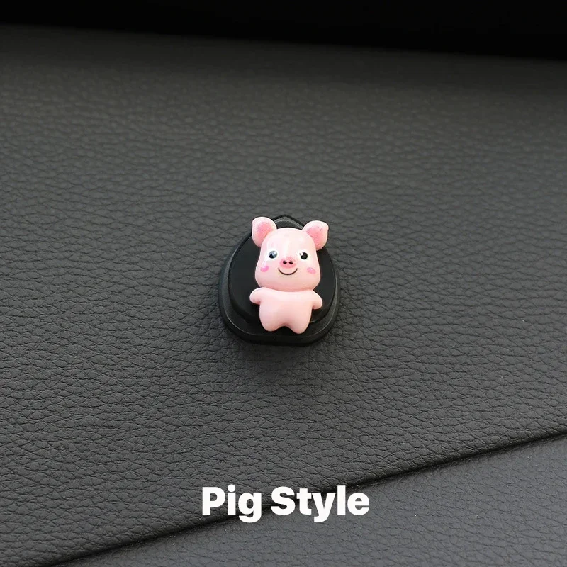 

Автомобильные мини-крючки с героями мультфильмов, милые животные, скрытый зажим для украшения, органайзер для салона автомобиля, прочный тип пасты, маленький крючок