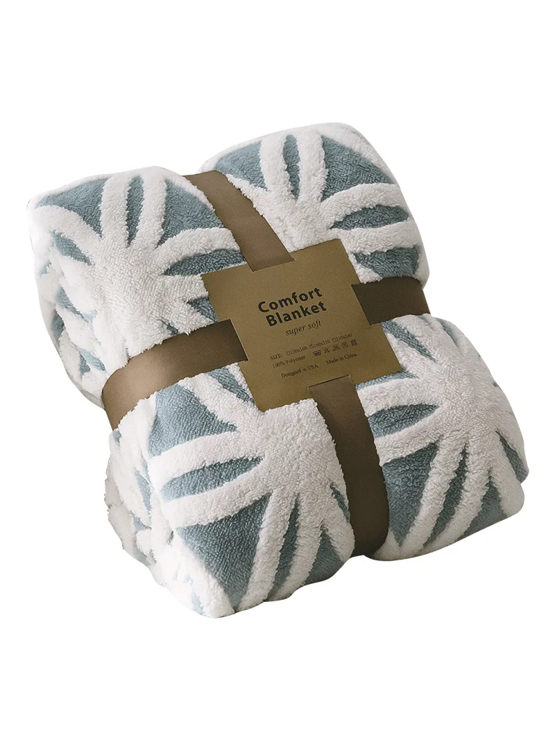 

Blanket Duvet Winter Thicken Thermal Student Dormitory Nap Flannel Bed Single Coral Fleece Blanket