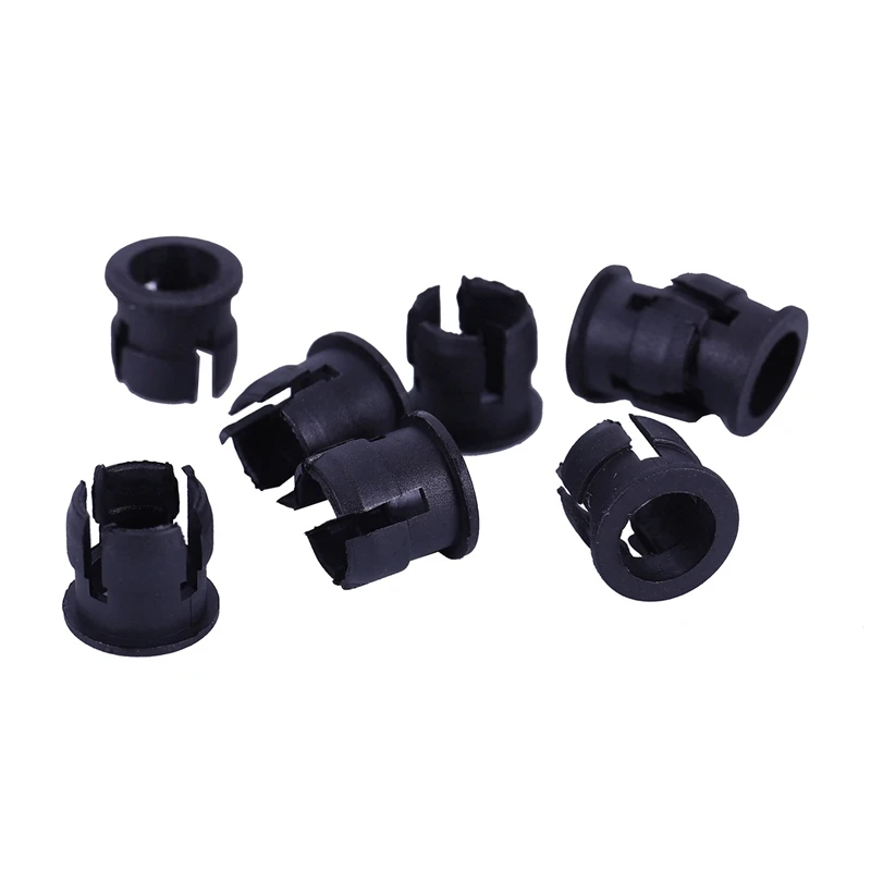 

400 Pieces Black Plastic 5Mm LED Clip Holder Display Panel Mount Cases