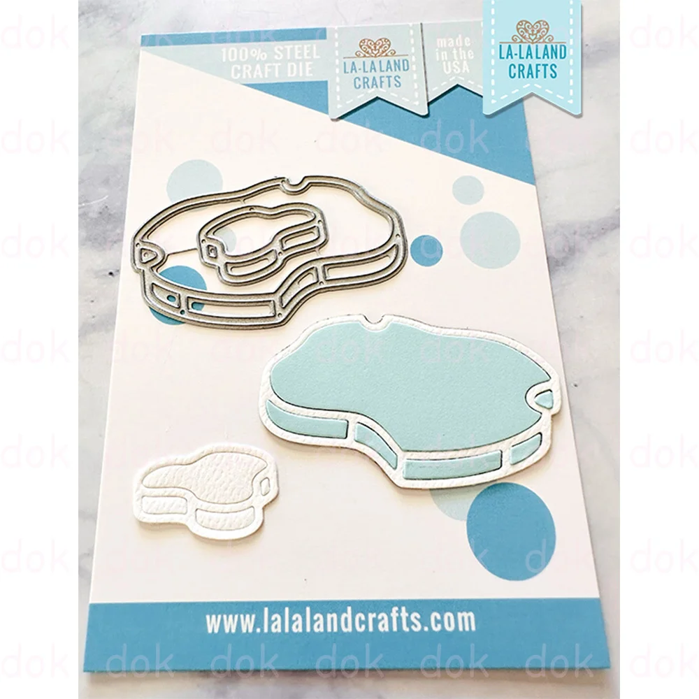 

Ice Floes Die Arrival New Metal Cutting Dies Scrapbook Diary Decoration Stencil Embossing Template DIY Greeting Card Handmade