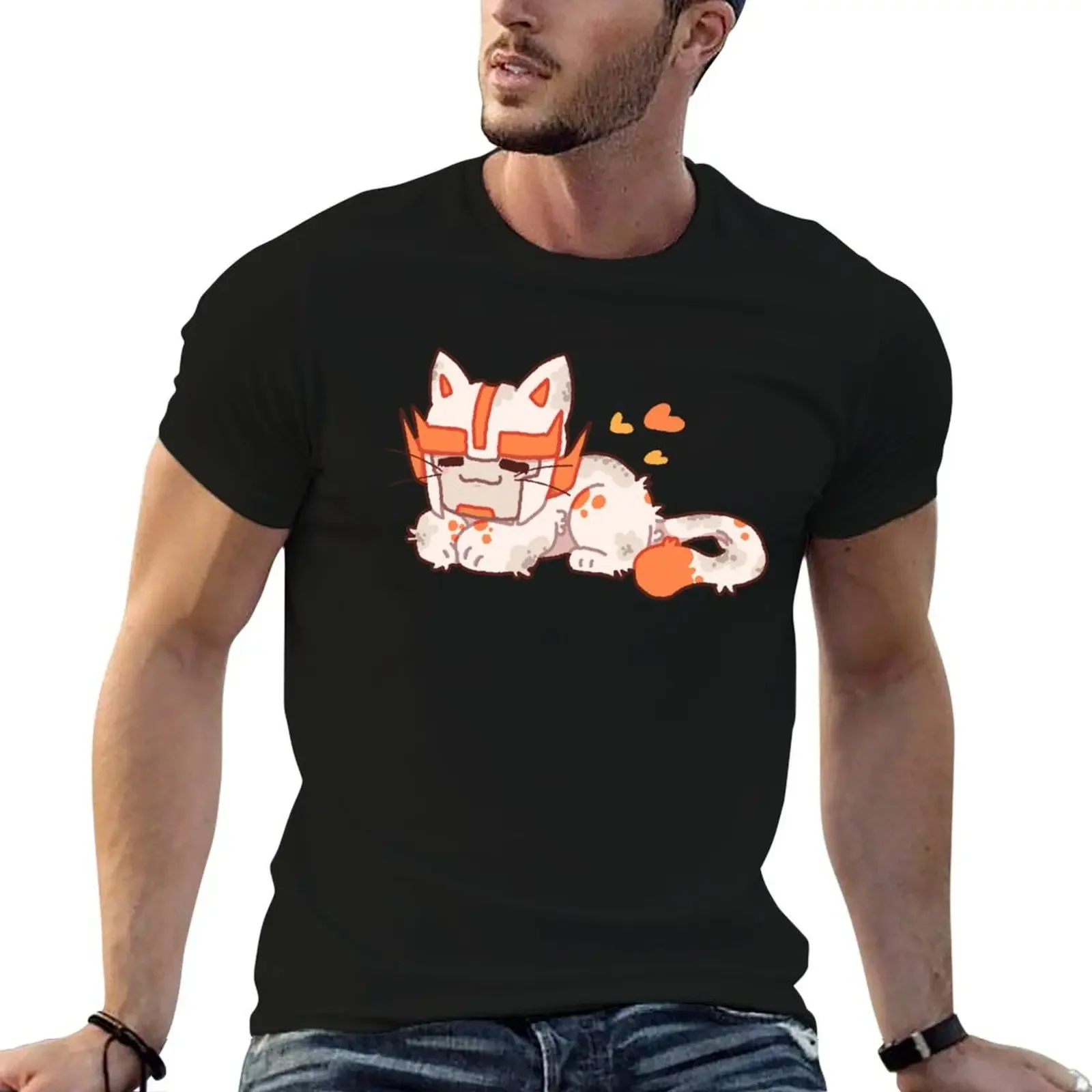 Футболка с храповым механизмом роскошная мужская футболка рисунком облегающие