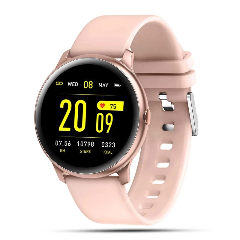 

Оригинальные Смарт-часы KW19 с пульсометром для мужчин и женщин, водонепроницаемость IP67, мужские спортивные часы, фитнес-трекер для Android IOS
