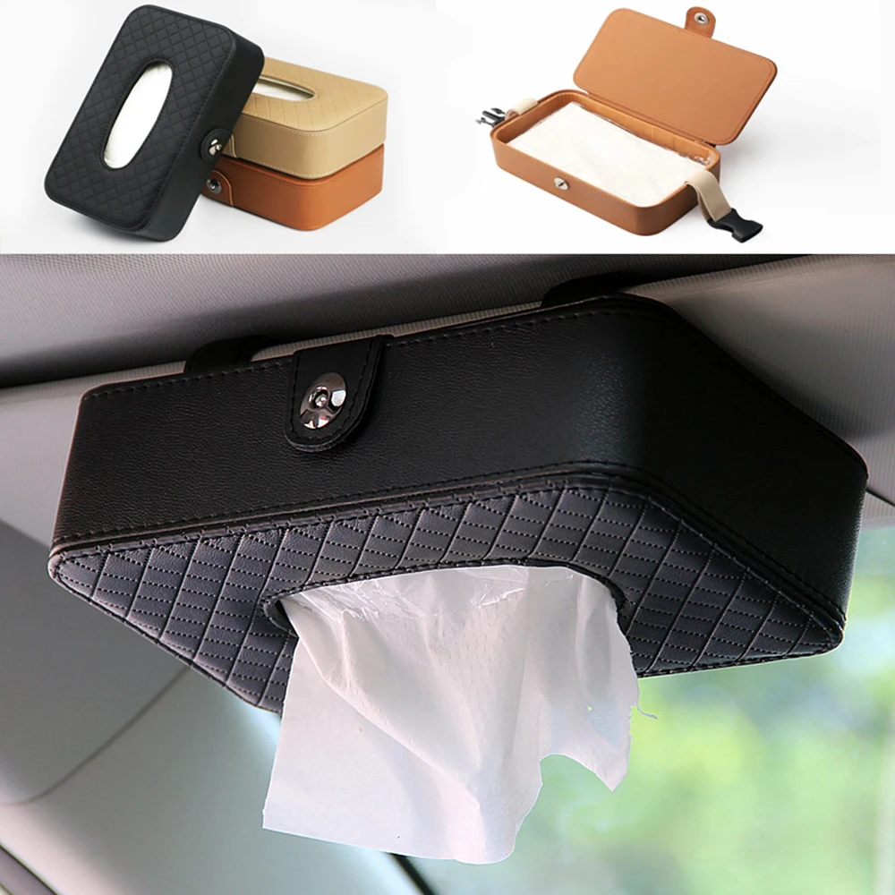 

Органайзер для салфеток на заднее сиденье, из искусственной кожи