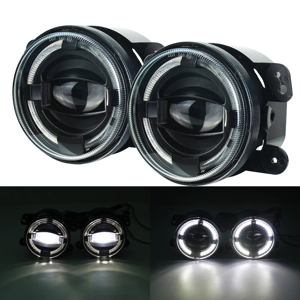 

Противотуманные фары для Jeep Wrangler JK Unlimited JK 07-18, 4 дюйма