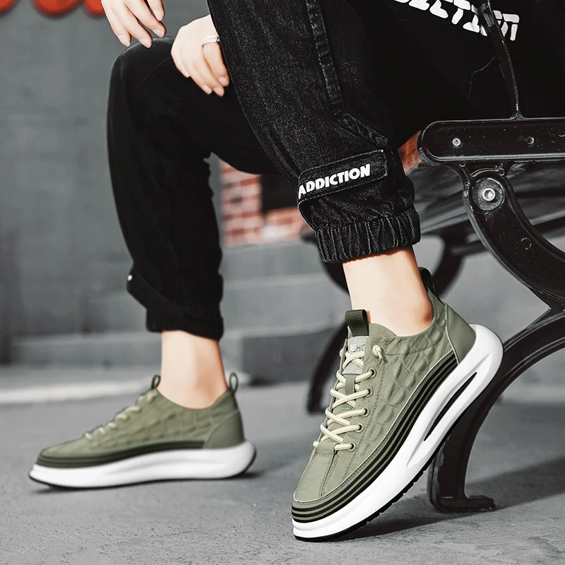 Men Casual Shoes Original Fashion Sneakers Male Thick Sole Platform Sports Shoes for Men All Brands Free Shipping Gym Trainers