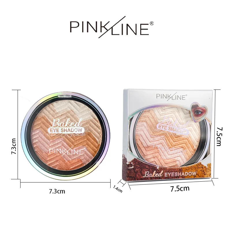 Четырехцветная пудра для выпечки палитра теней век долговечные водостойкие тени