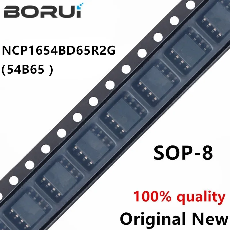 

(10 шт.) 100% новый набор микросхем 54B65 NCP1654 NCP1654BD65R2G sop-8