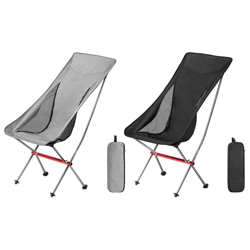 

Camping Chairs Lightweight High Back Ultralight Folding Camping Chair for Hiking Fishing Picnic Outdoor Travel