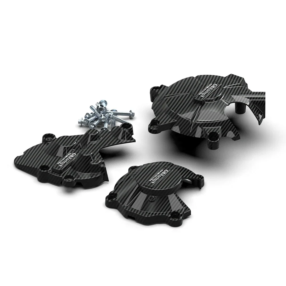 Защитный мотор для мотоцикла печать из карбонового волокна KAWASAKI ZX-6R 636 2007-2024