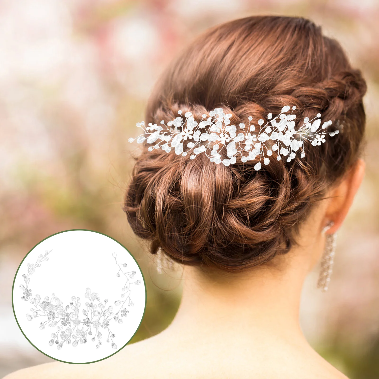 

Exquisite Beautiful Elegant Women Hair Accessory Bride Hair Accessory Bride Headband Fashionable Hair Band