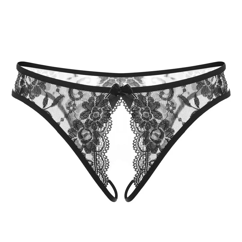 

Женское сексуальное нижнее белье, стринги, трусики с открытой промежностью, кружевное нижнее белье с Т-образным вырезом, трусики с открытой ...