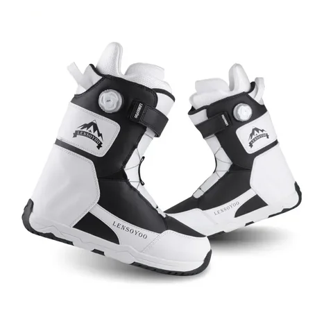 Новинка, зимняя Лыжная обувь, женские спортивные уличные сноубординговые ботинки, теплая дышащая водонепроницаемая устойчивая к холоду Мужская зимняя обувь 2024